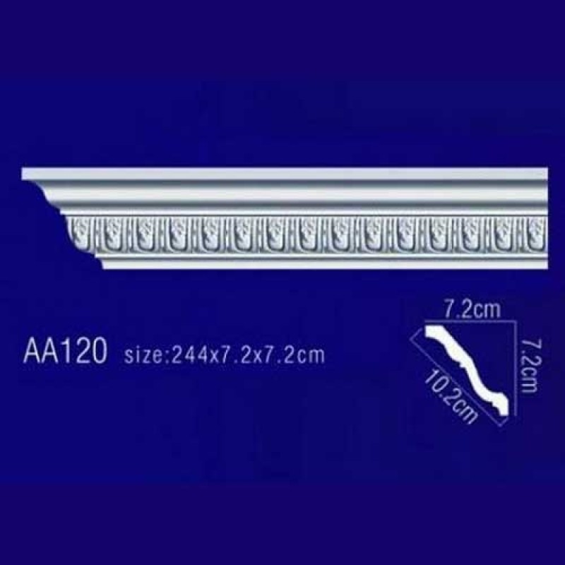 потолочный плинтус с орнаментом AA120 в Казани