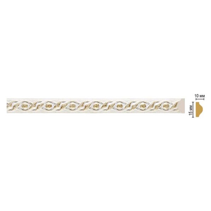 130-40 ШК/80 Молдинг DECOMASTER (15*8*2400 мм) в Казани