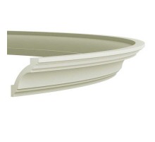 Карниз с гладким профилем P135 Гибкий (2,00 м) в Казани
