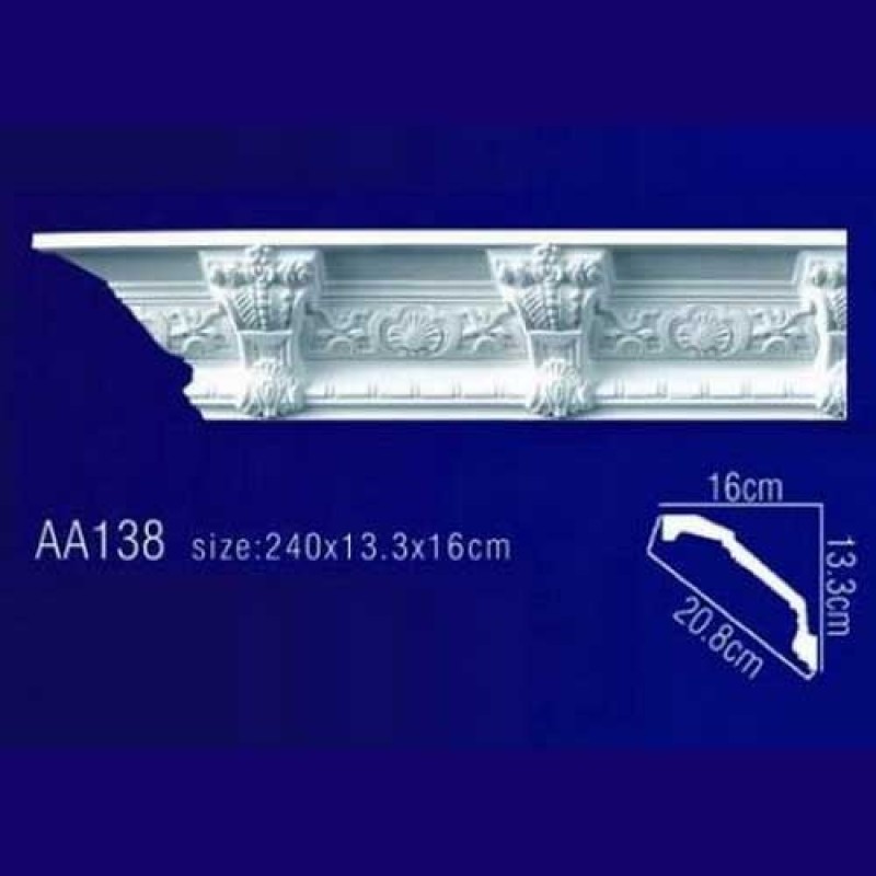 потолочный плинтус с орнаментом AA138 в Казани