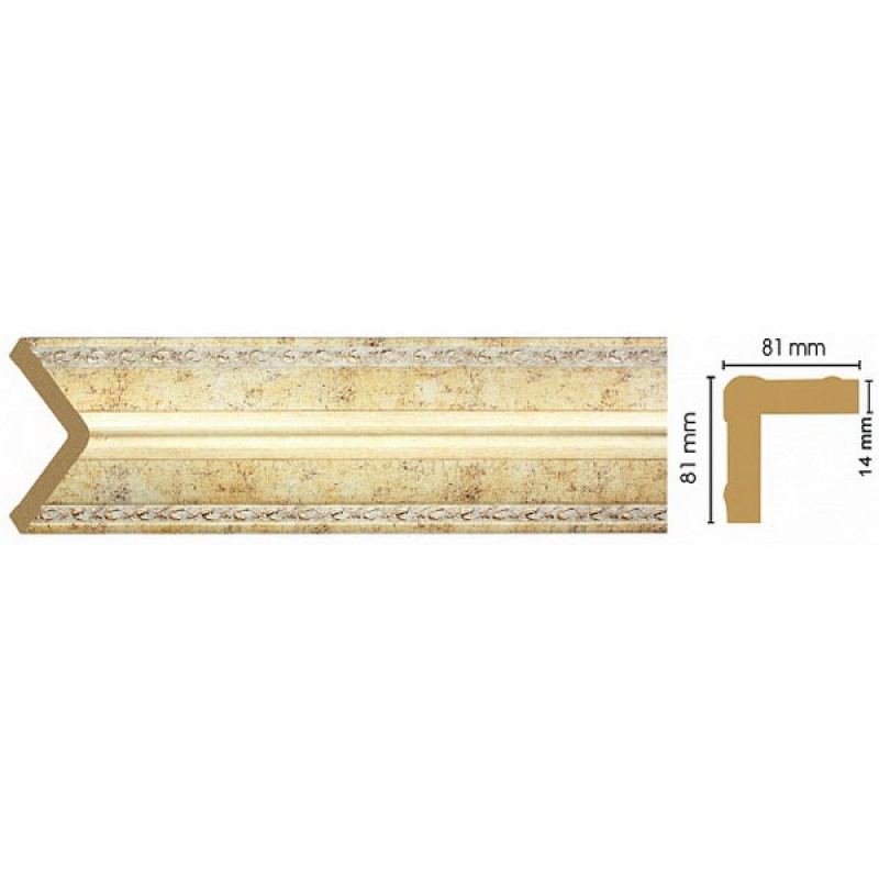 цветная лепнина угол 140-553 в Казани