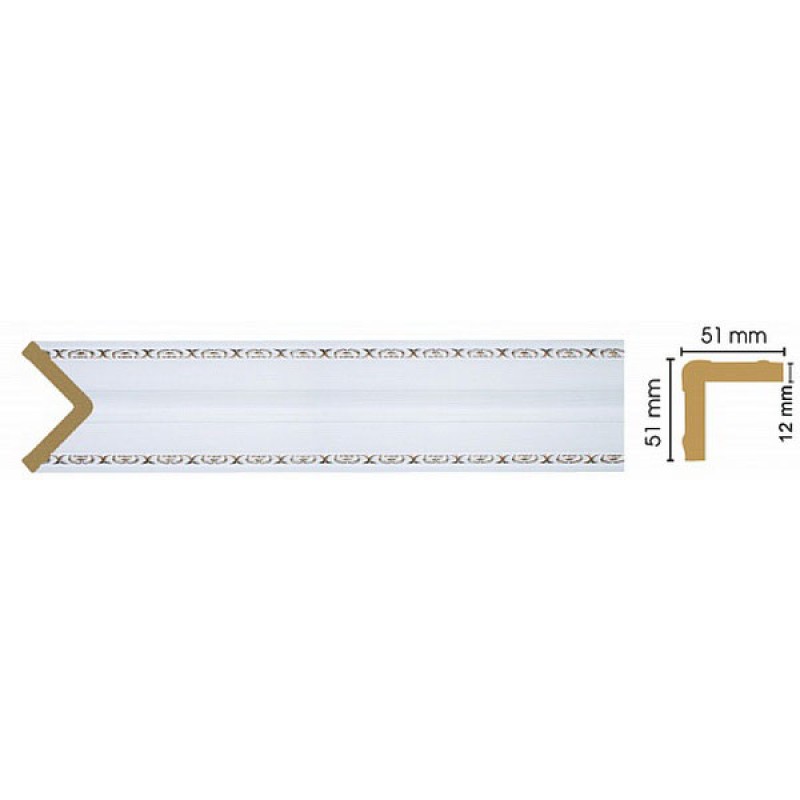 цветная лепнина угол 142-118 в Казани