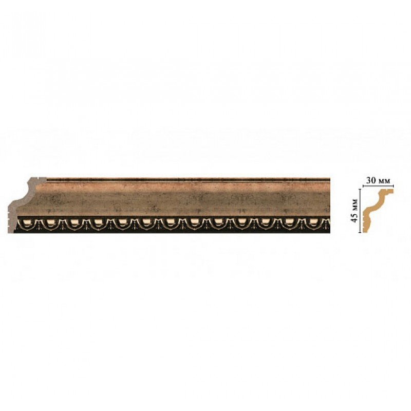 148D-57 ШК/40 Плинтус DECOMASTER (45*30*2400 мм) в Казани