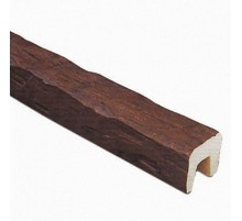 Декоративная балка Рустик (дуб темный) 120х120х3000 в Казани