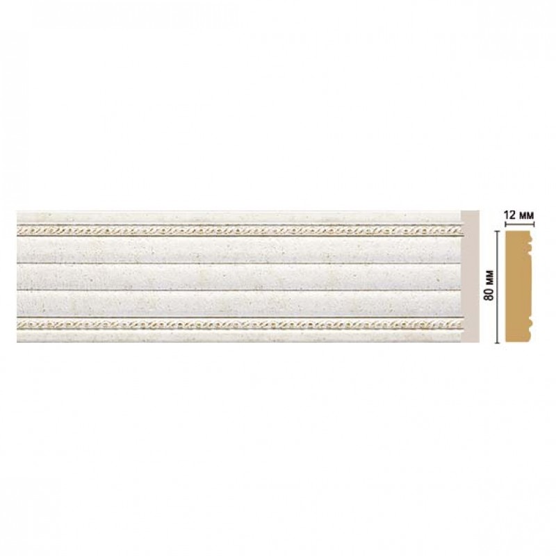 150-40/24 Молдинг (80*12*2400 мм) в Казани