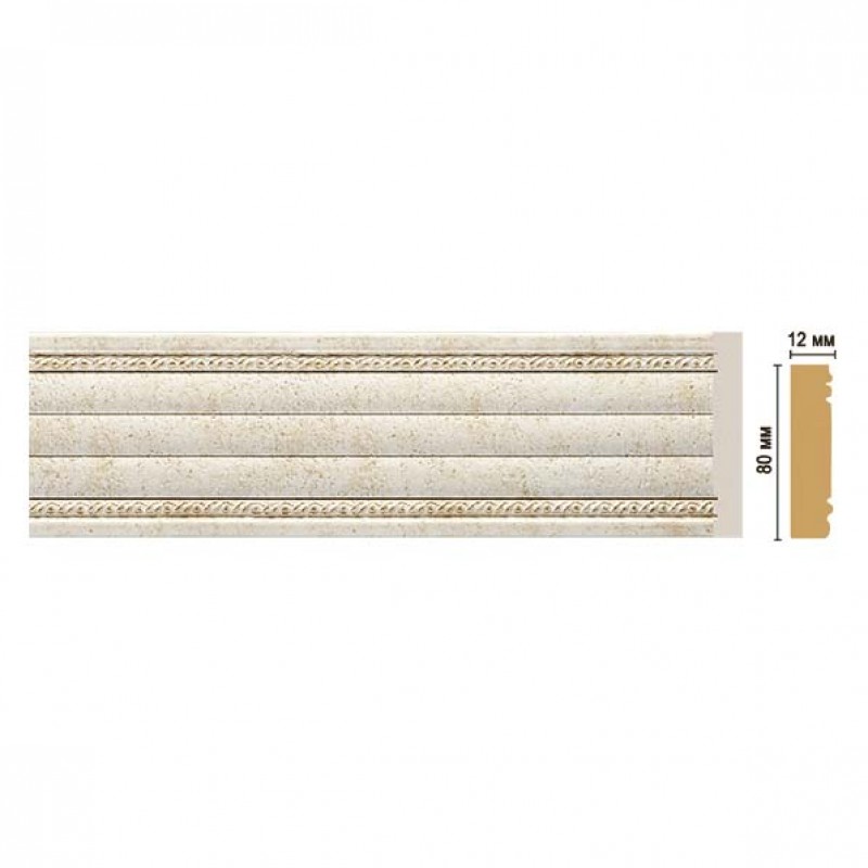 150-41/24 Молдинг (80*12*2400 мм) в Казани