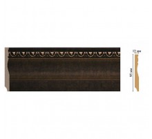 153-56 ШК/18 Плинтус напол. DECOMASTER (95*12*2400 мм) в Казани