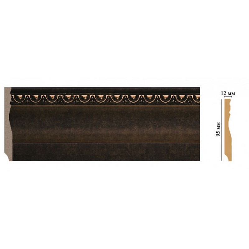 153-56 ШК/18 Плинтус напол. DECOMASTER (95*12*2400 мм) в Казани