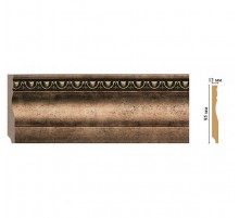 153-57 ШК/18 Плинтус напол. DECOMASTER (95*12*2400 мм) в Казани