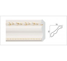 Карниз широкий 154-115G(FM) золотистый в Казани