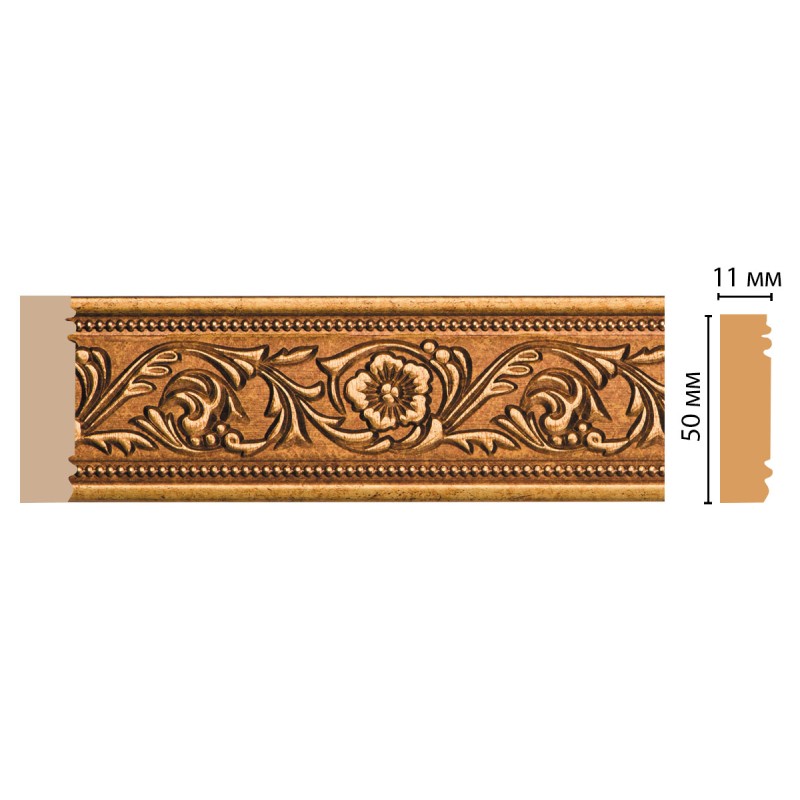 156-58 ШК/40 Молдинг DECOMASTER (51*11*2400 мм) в Казани