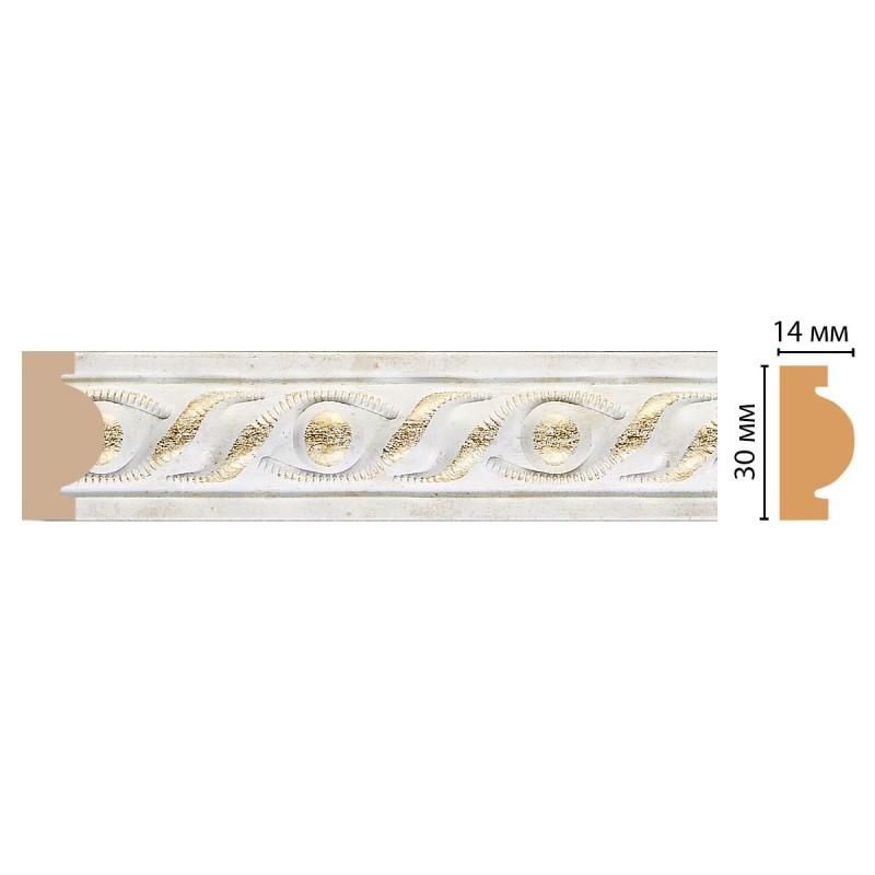 157-40 ШК/42 Молдинг DECOMASTER (30*13*2400 мм) в Казани