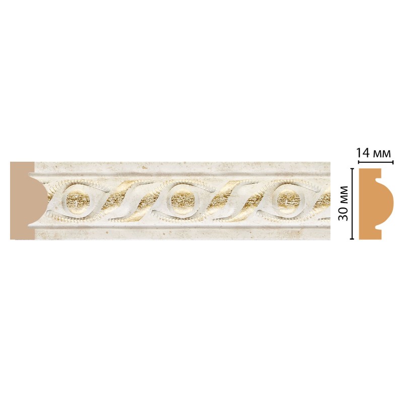 157-41 ШК/42 Молдинг DECOMASTER (30*13*2400 мм) в Казани