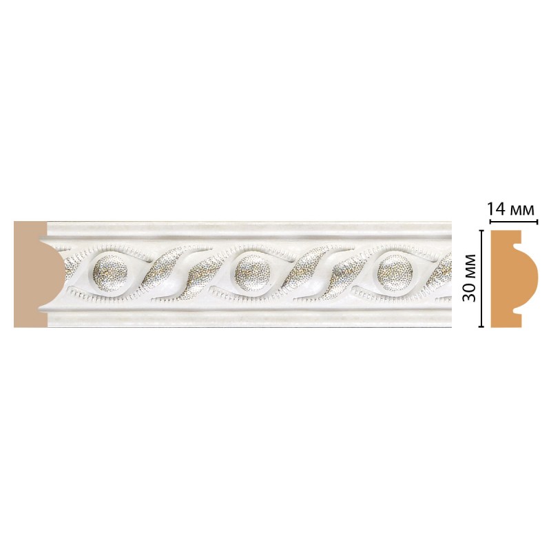 157-42 ШК/42 Молдинг DECOMASTER (30*13*2400 мм) в Казани