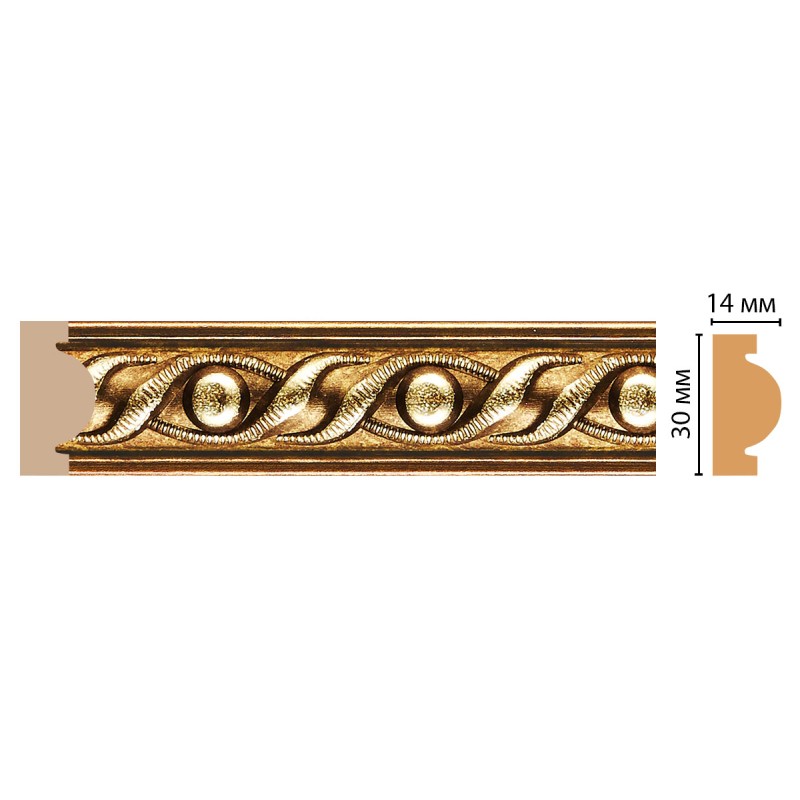 157-43 ШК/42 Молдинг DECOMASTER (30*13*2400 мм) в Казани