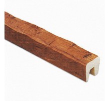 Декоративная балка Рустик (дуб светлый) 120х120х2000 в Казани