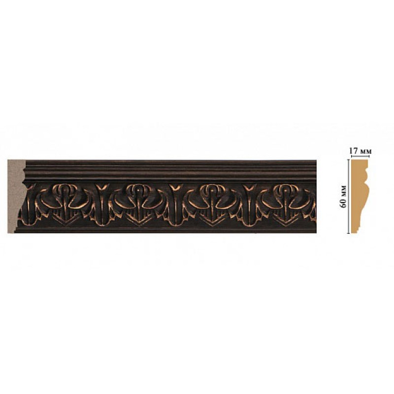 161B-966 ШК/18 Молдинг DECOMASTER (60*17*2400 мм) в Казани