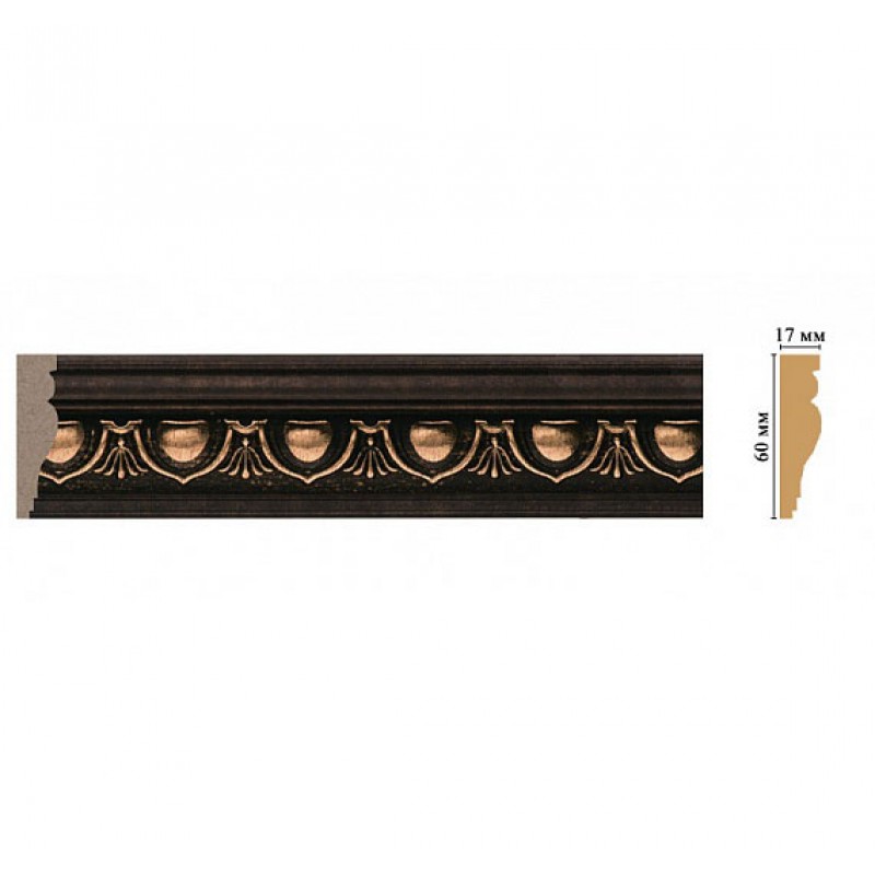 161D-56 ШК/15 Молдинг DECOMASTER (60*17*2400 мм) в Казани