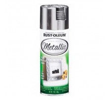 Краска с эффектом яркого металлика - спрей 0,312кг в Казани