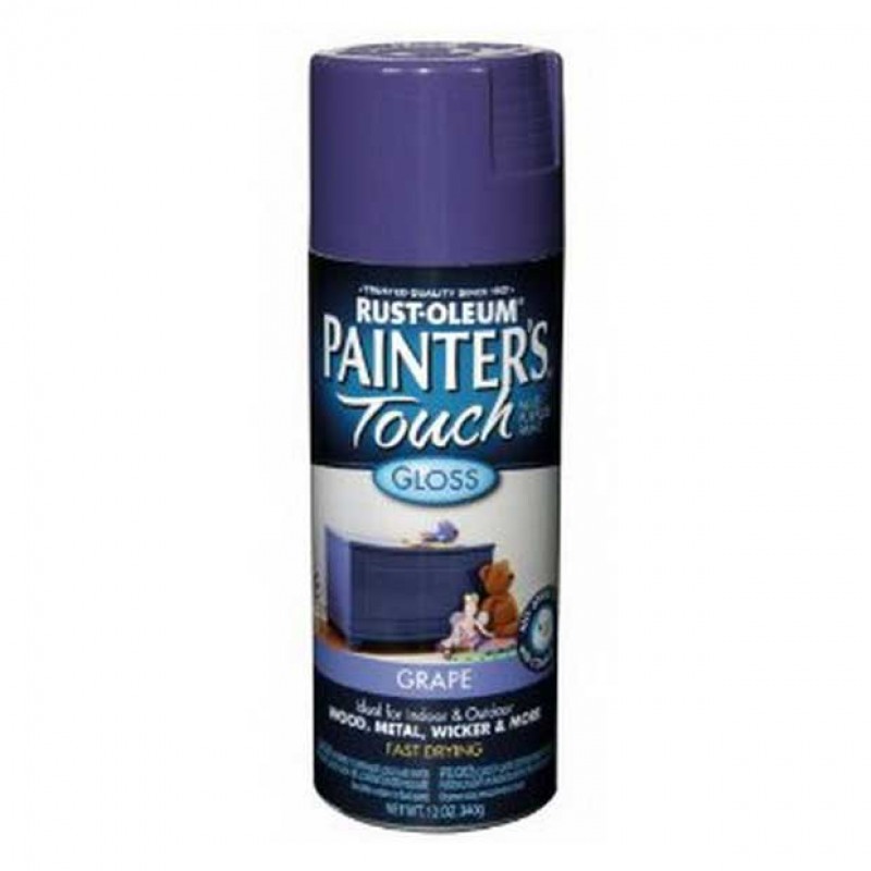 Краска универсальная глянцевая на алкидной основе - спрей 0,34кг в Казани