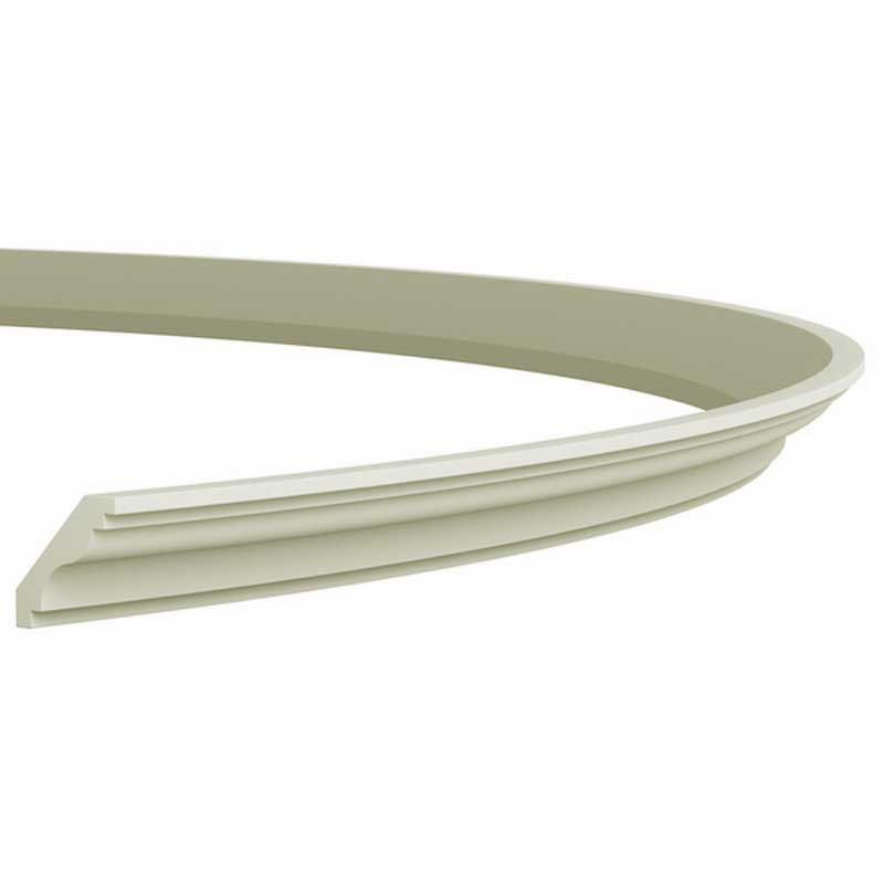 Карниз с гладким профилем P2010 Гибкий (2,00 м) в Казани