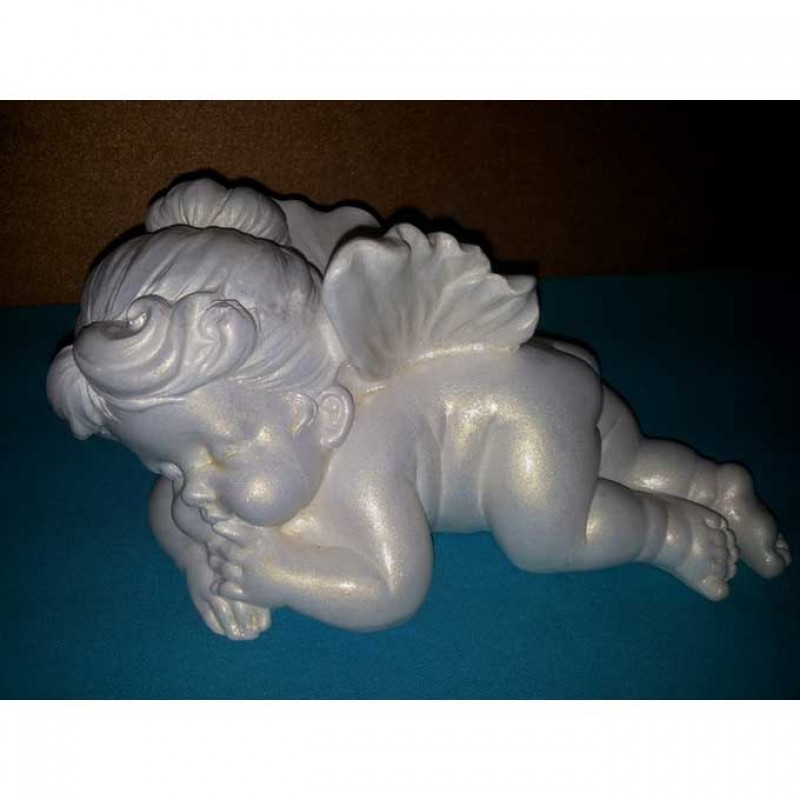 Скульптура ангелочек малая из гипса ск002 в Казани