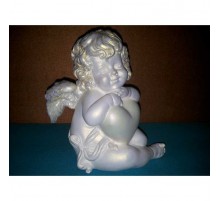 Скульптура ангелочек малая из гипса ск001 в Казани