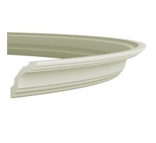 Карниз с гладким профилем P201 Гибкий (2,00 м) (классик) в Казани