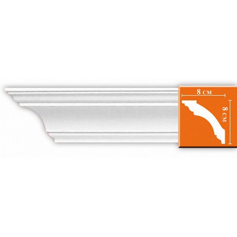 DP 213/12 FLEXIBLE плинтус DECOMASTER-2 (80х80х2400мм) в Казани