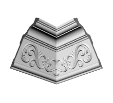 GP25 уголки к потолочному плинтусу в Казани