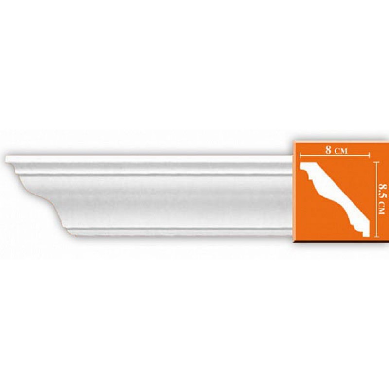 DP 357/34 плинтус DECOMASTER-1 (85х80х2400мм) [96625] (DP-5357) в Казани