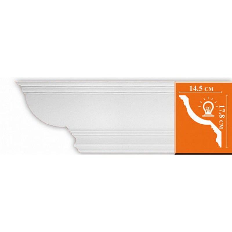 DP 372/12 плинтус DECOMASTER-1 (178х145х2400мм) в Казани