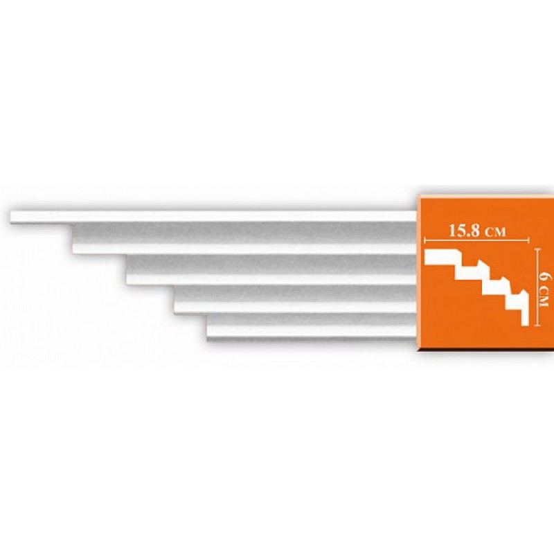 DP 375/18 плинтус DECOMASTER-1 (65х158х2400мм) (DP-5375) в Казани