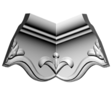 GP40 уголки к потолочному плинтусу в Казани