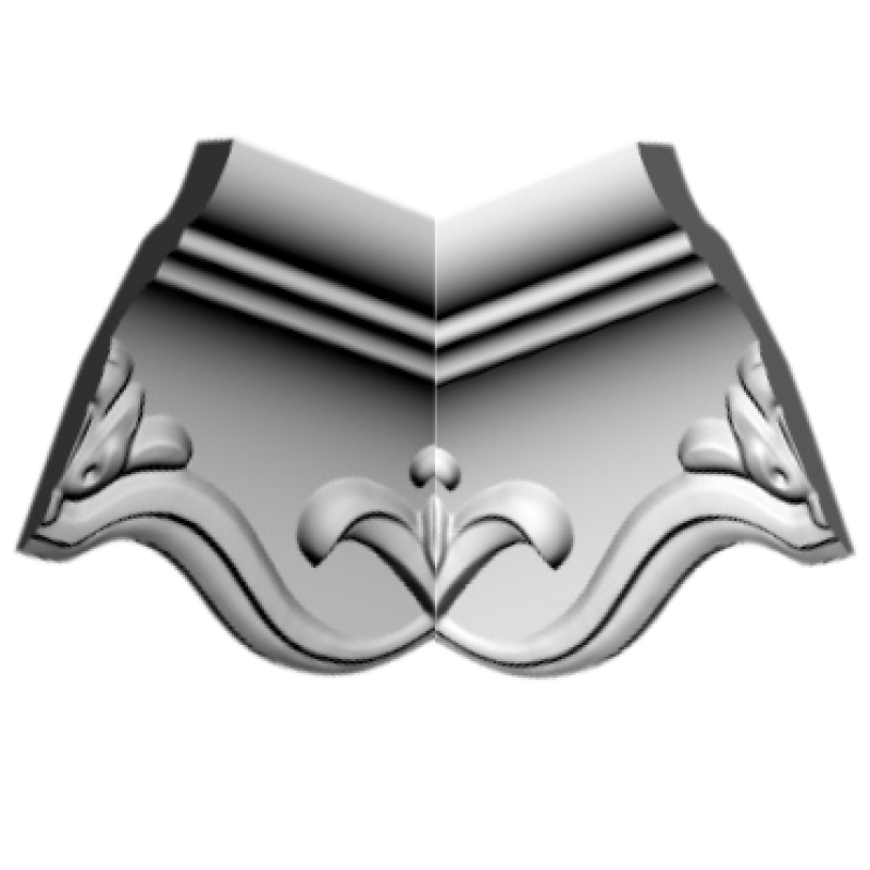 GP40 уголки к потолочному плинтусу в Казани