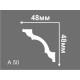 Плинтус потолочный А50 в Казани