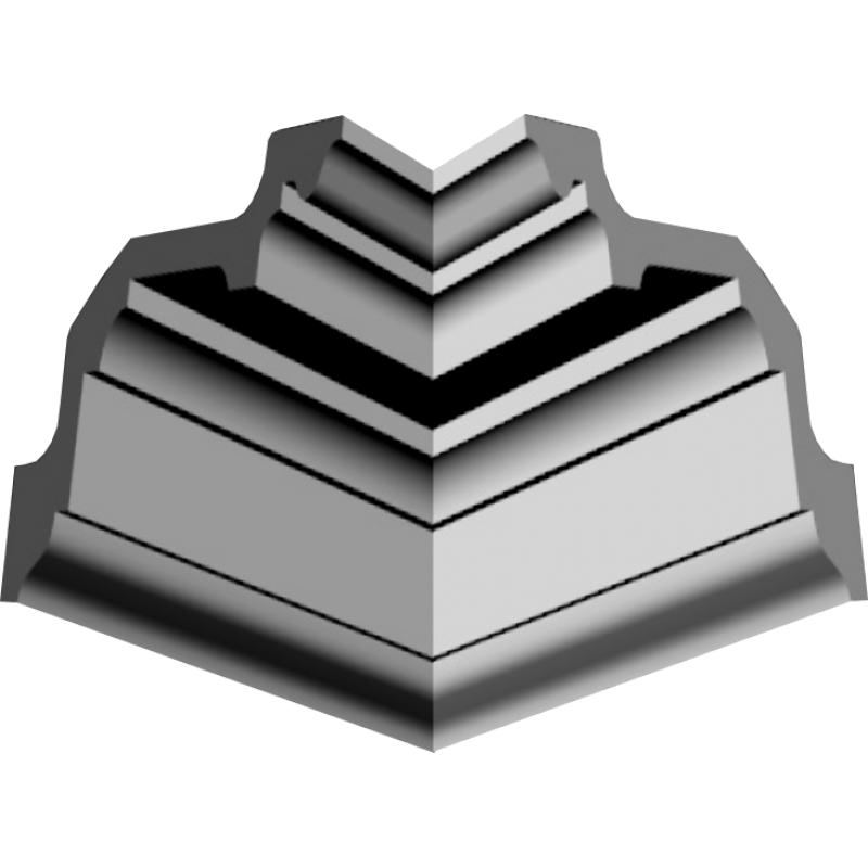 Потолочный плинтус glanzepol GP68 в Казани