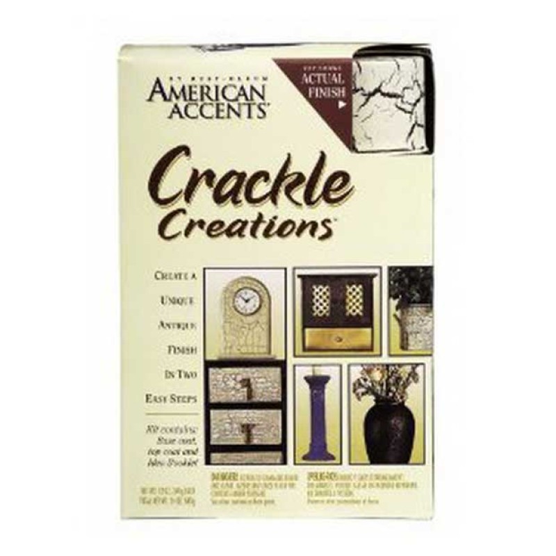 Краска с эффектом трещин - набор 0,68кг (спрей 0,34кг х 2) в Казани