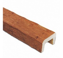 Декоративная балка Рустик (дуб светлый) 200х130х4000