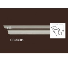 Карниз из полиуретана гладкий 83005 в Казани