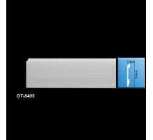 OT-8405 Белый напольный плинтус в Казани