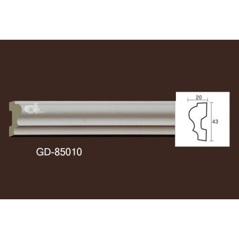 Молдинг без орнамента 85010 в Казани