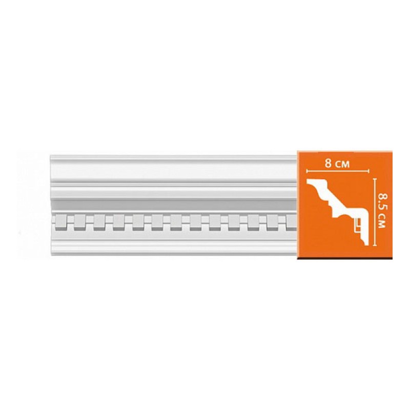 95002/28 плинтус DECOMASTER-2 (87х83х2400мм) в Казани
