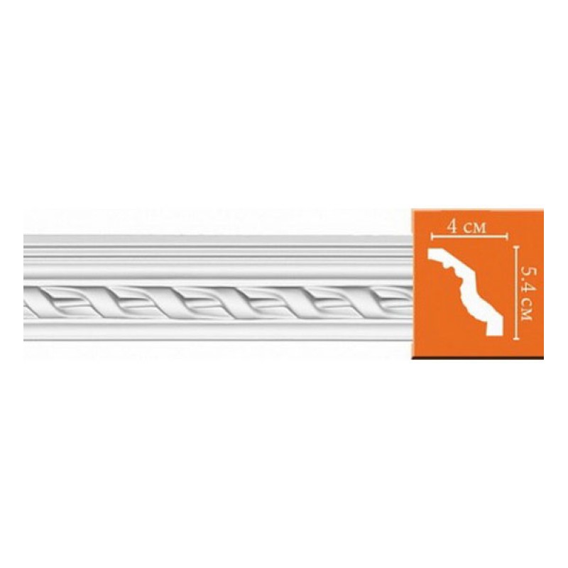 95081/18 FLEXIBLE плинтус DECOMASTER-2 (54х40х2400мм) в Казани