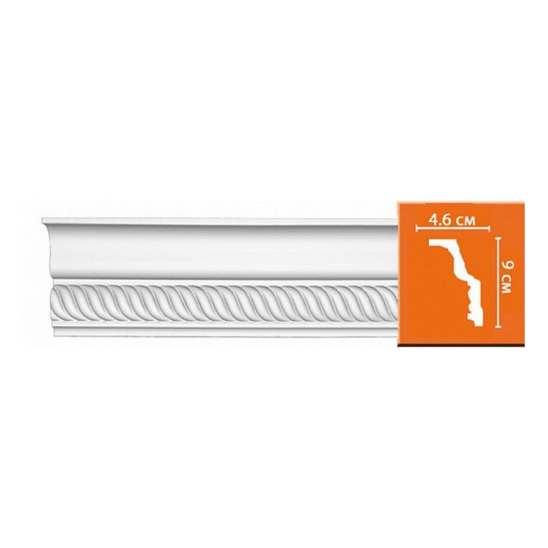 95088/26 плинтус DECOMASTER-2 (90х46х2400мм) в Казани