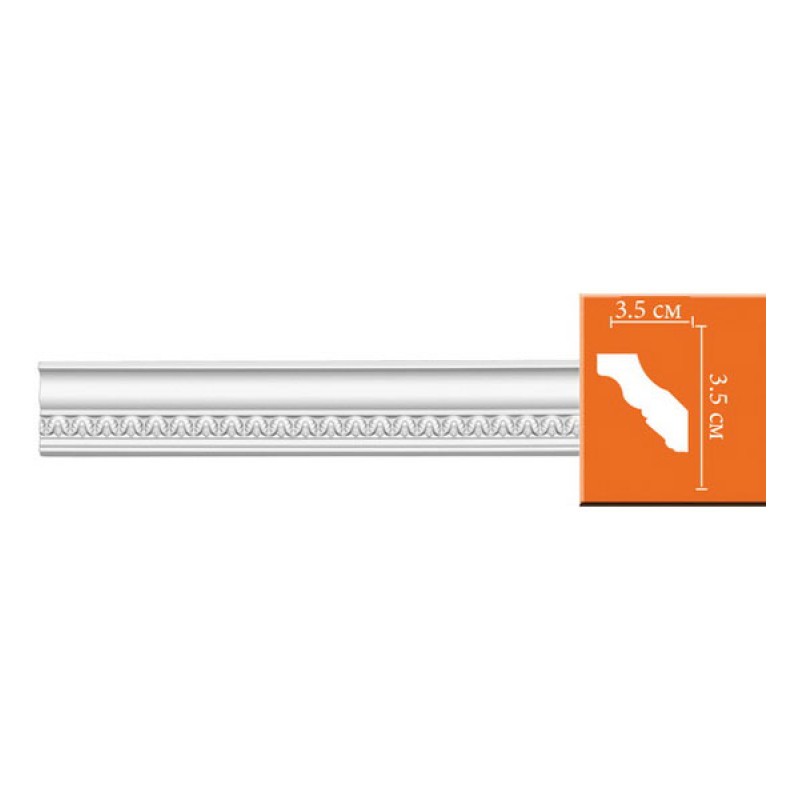 95348/30 FLEXIBLE плинтус DECOMASTER-2 (35х35х2400мм) в Казани