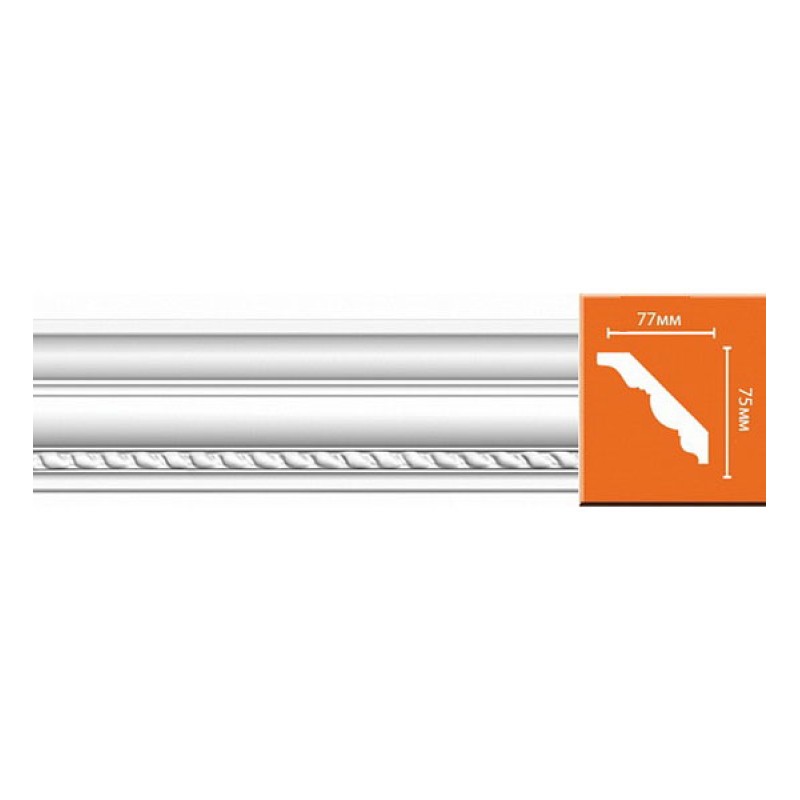 95349/40 плинтус DECOMASTER-2 (77х75х2400мм) [DT 812] в Казани