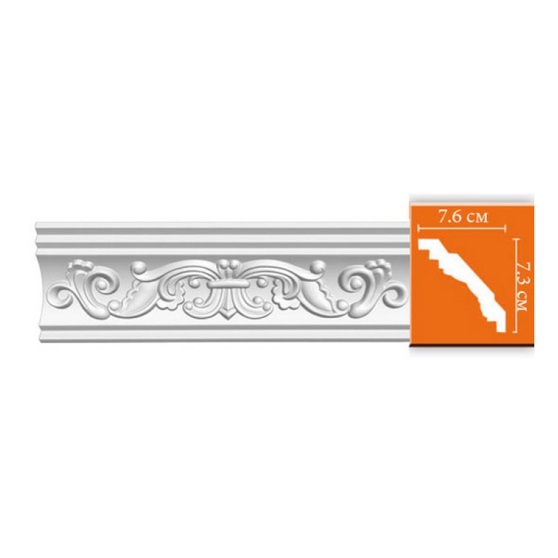 95406/40 плинтус DECOMASTER-2 (73х76х2400мм) в Казани