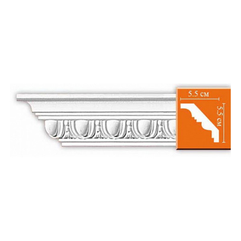 95613/36 плинтус DECOMASTER-2 (55х55х2400мм) в Казани