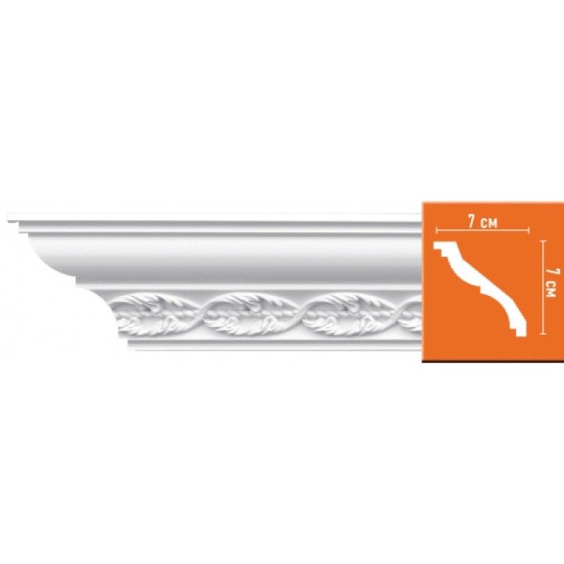 95615/50 плинтус DECOMASTER-2 (70х70х2400мм) в Казани